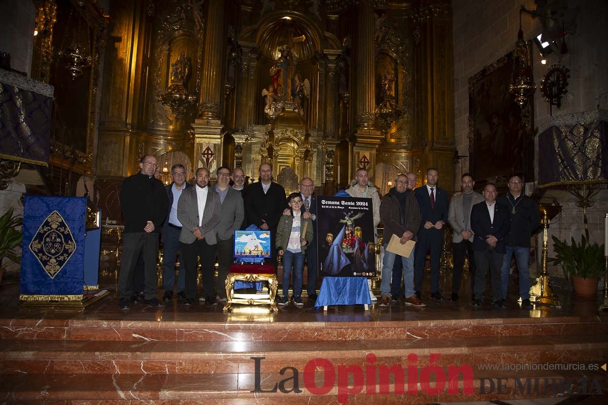 Presentación del cartel de Semana Santa de Caravaca