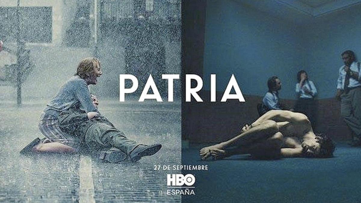 El cartel promocional de la serie &quot;Patria&quot;.