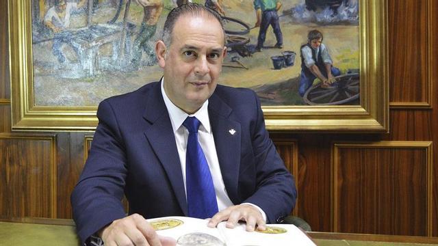 Nicanor Santos Rafael, presidente en funciones de Caja Rural de Zamora. | CEDIDA