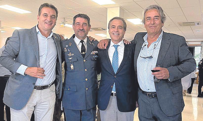 Tomeu Cifre, Alberto Sevilla, Tomeu Buadas y Joaquín Vidal.