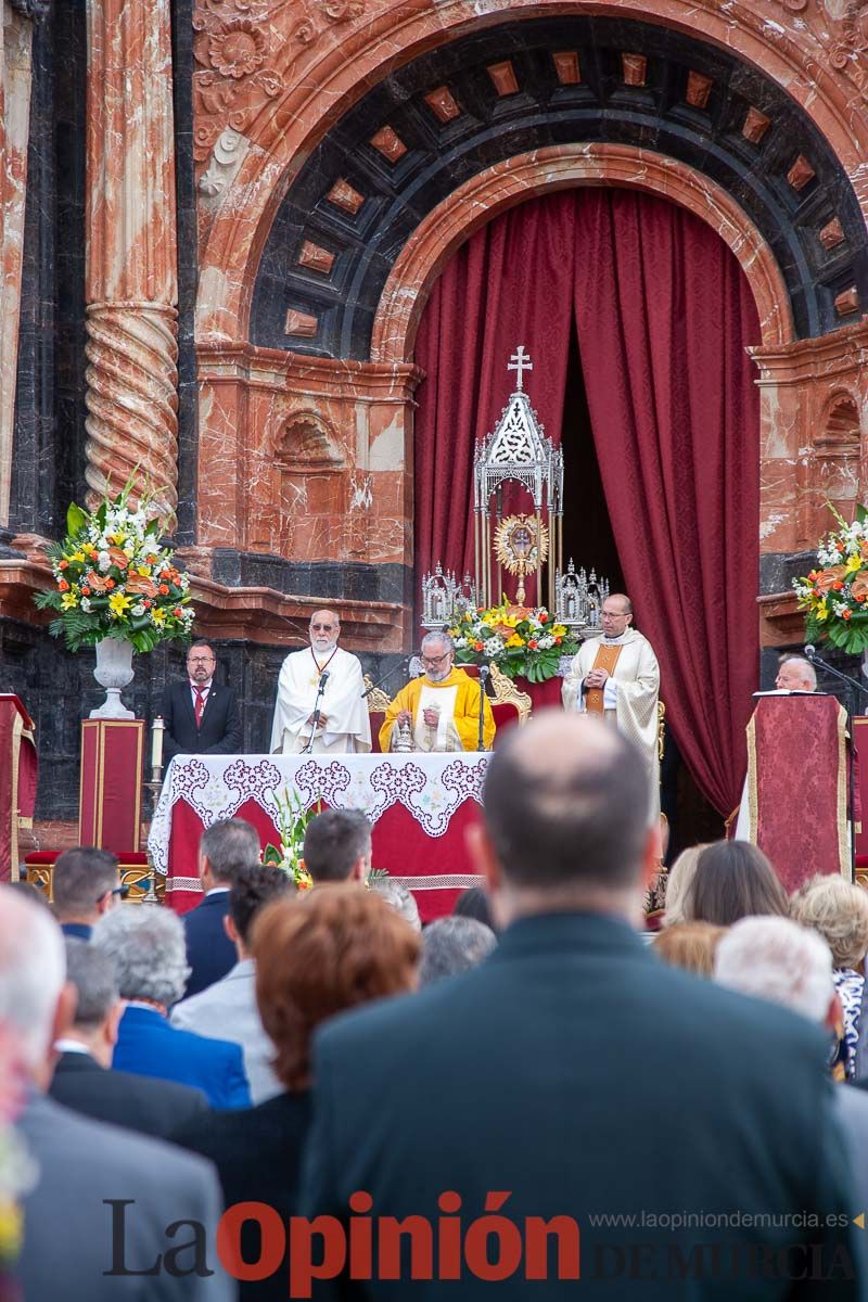 Misa del día 1 de mayo en honor a la Vera Cruz de caravaca