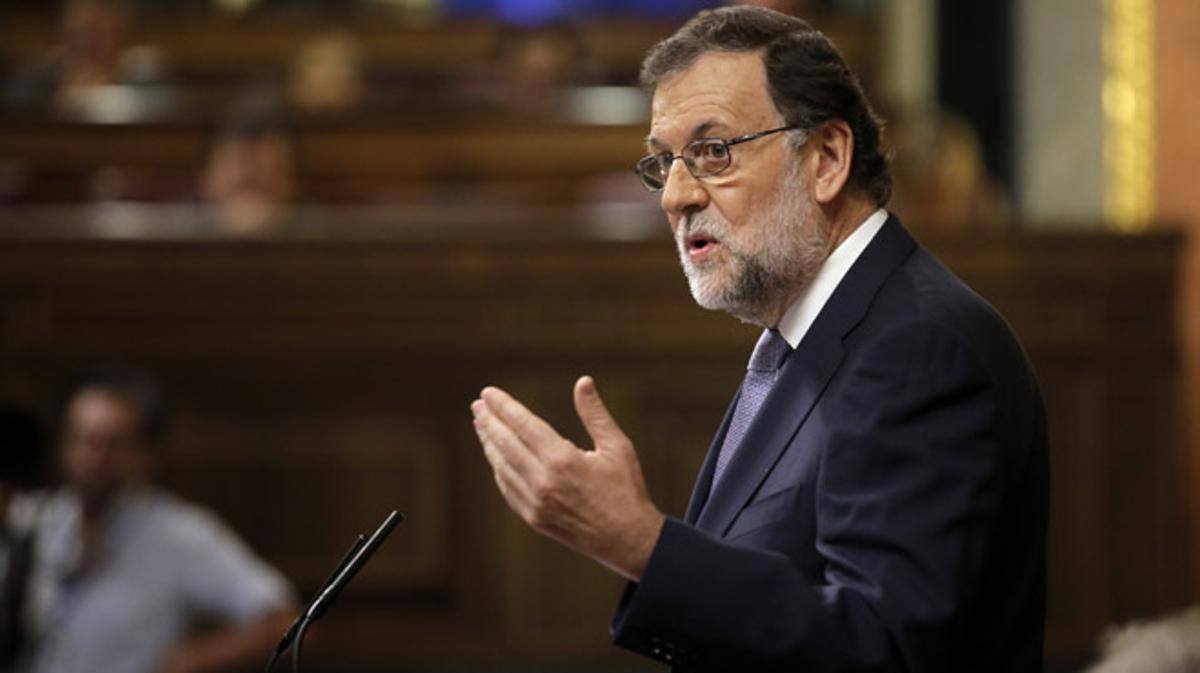 Rajoy aconsegueix 170 suports de PP, C’s i CC i es queda a 6 vots de la majoria absoluta.