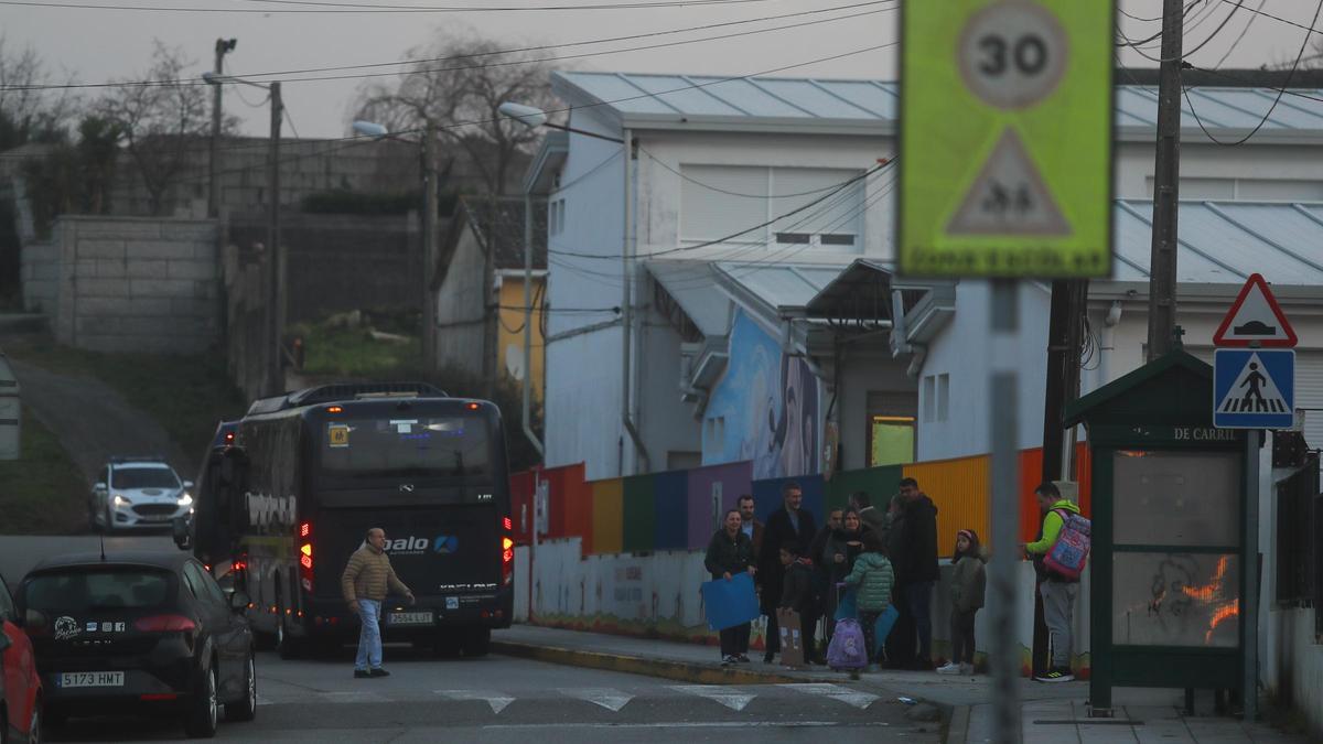 El edificio del colegio tiene medio siglo de vida.