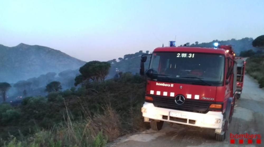 Incendi a Llançà