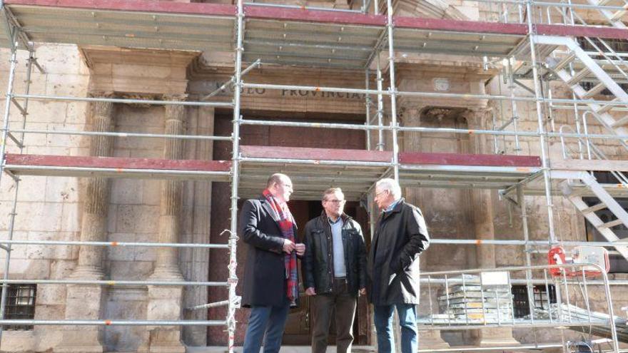 La Diputación de Teruel restaura la fachada del Museo de la ciudad