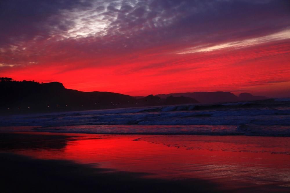 Atardecer en Salinas.