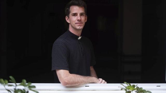 Carlos Bosch, cap de pastoral per a joves i coordinador de l’acte del Papa a l’Estadi Olímpic. | MARC ASENSIO CLUPES