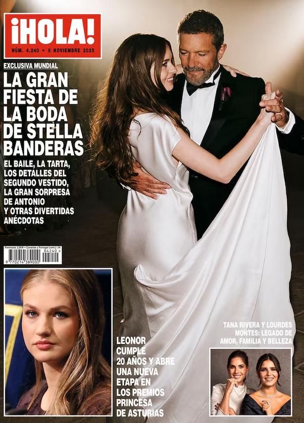 Portada revista ¡HOLA! 29 octubre