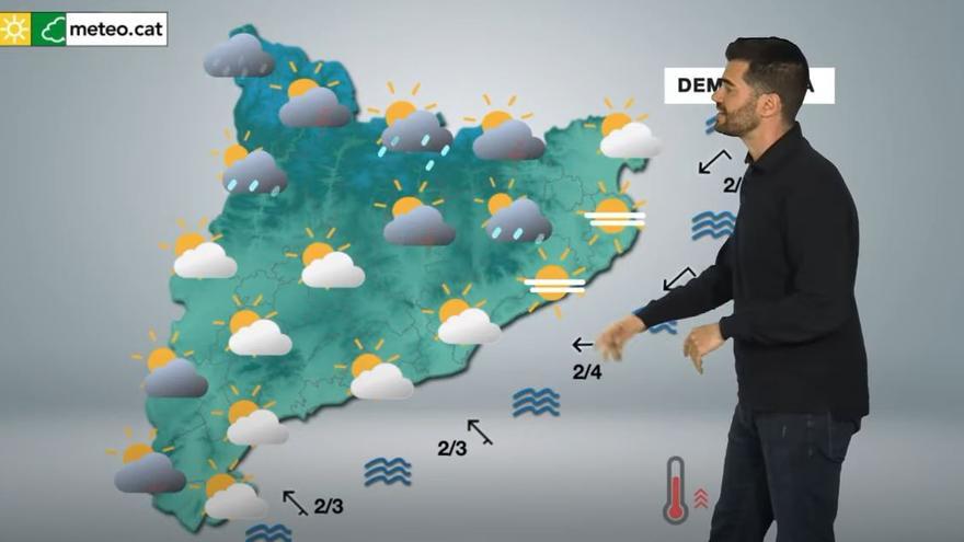 Alerta per xàfecs intensos a partir de dissabte al migdia