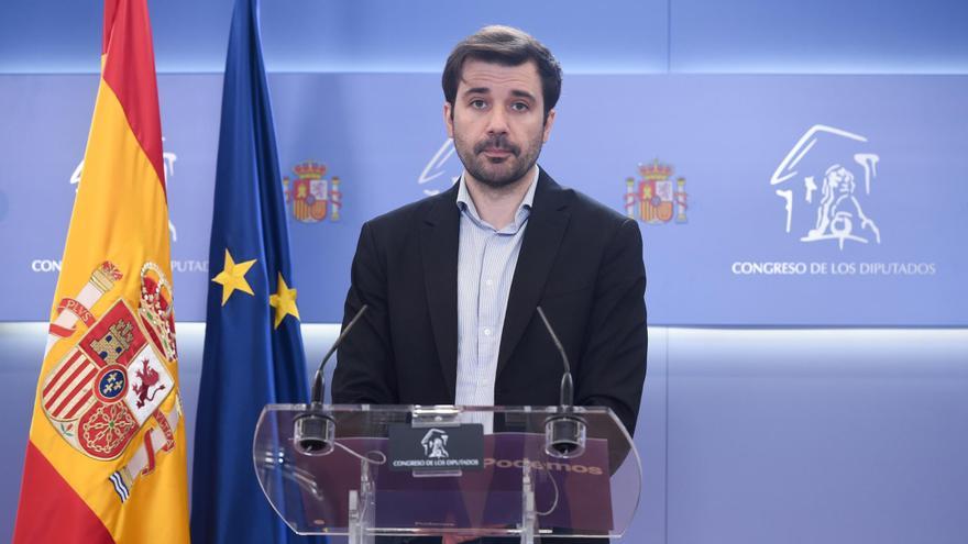 Podemos pide una comisión en el Congreso para investigar al PSOE y forzar a Sánchez a dar explicaciones