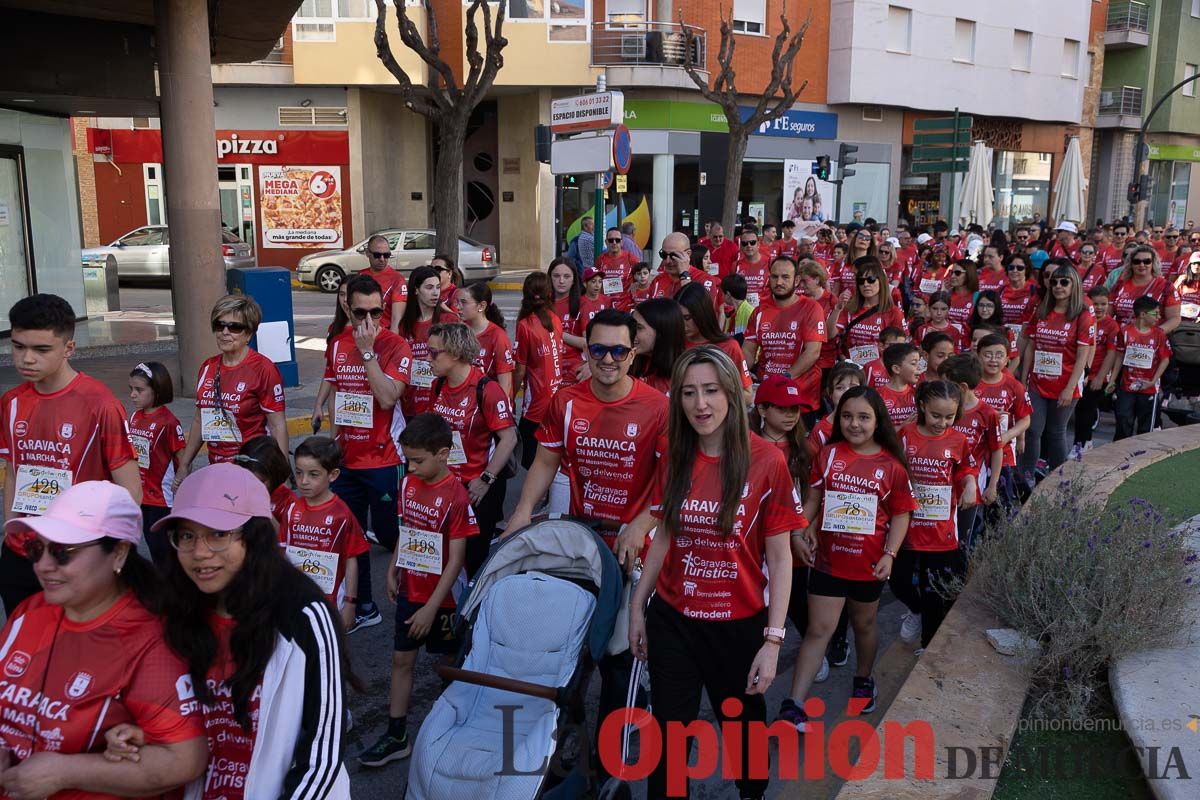 Marcha de la ONG Delwende en Caravaca