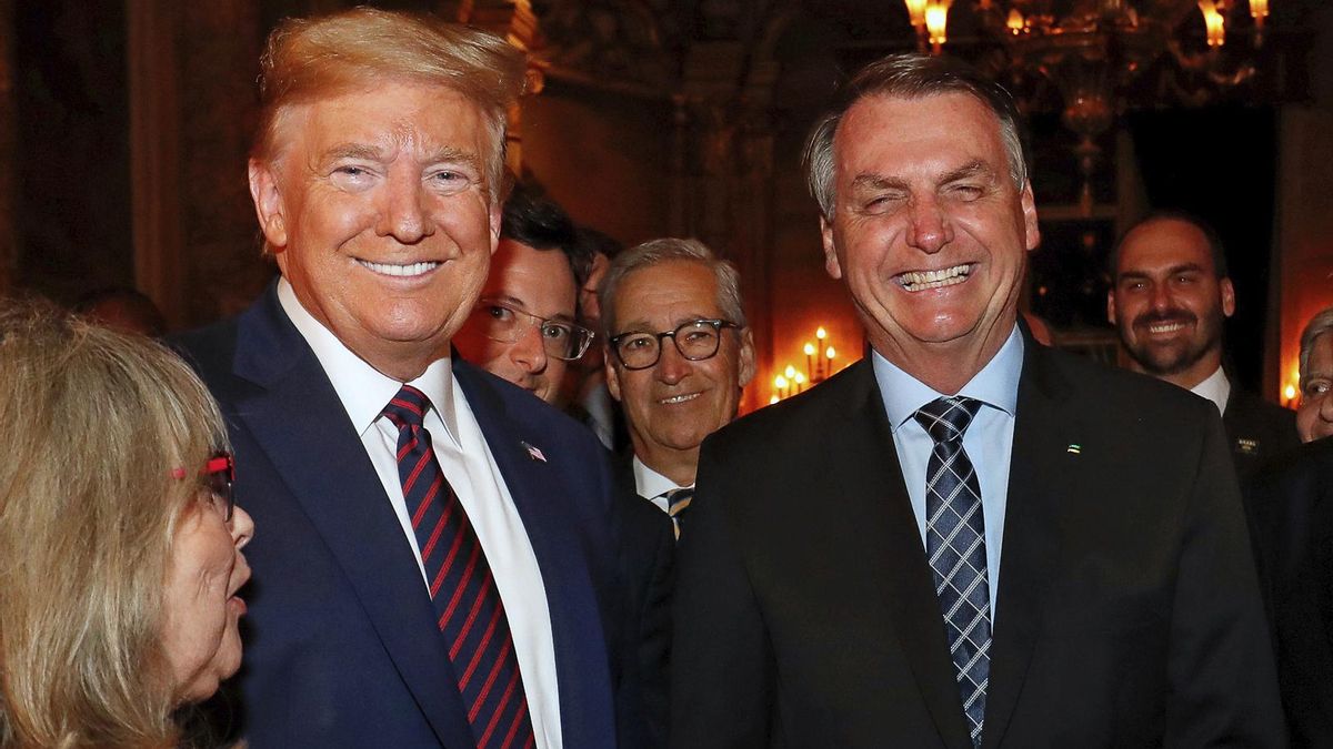 Trump y Jair Bolsonaro.