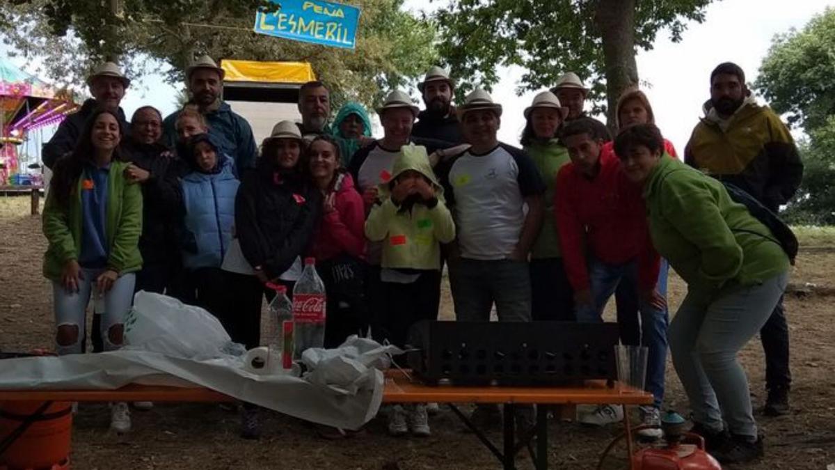 La peña Sin Nombre, en el Campo de San Roque.