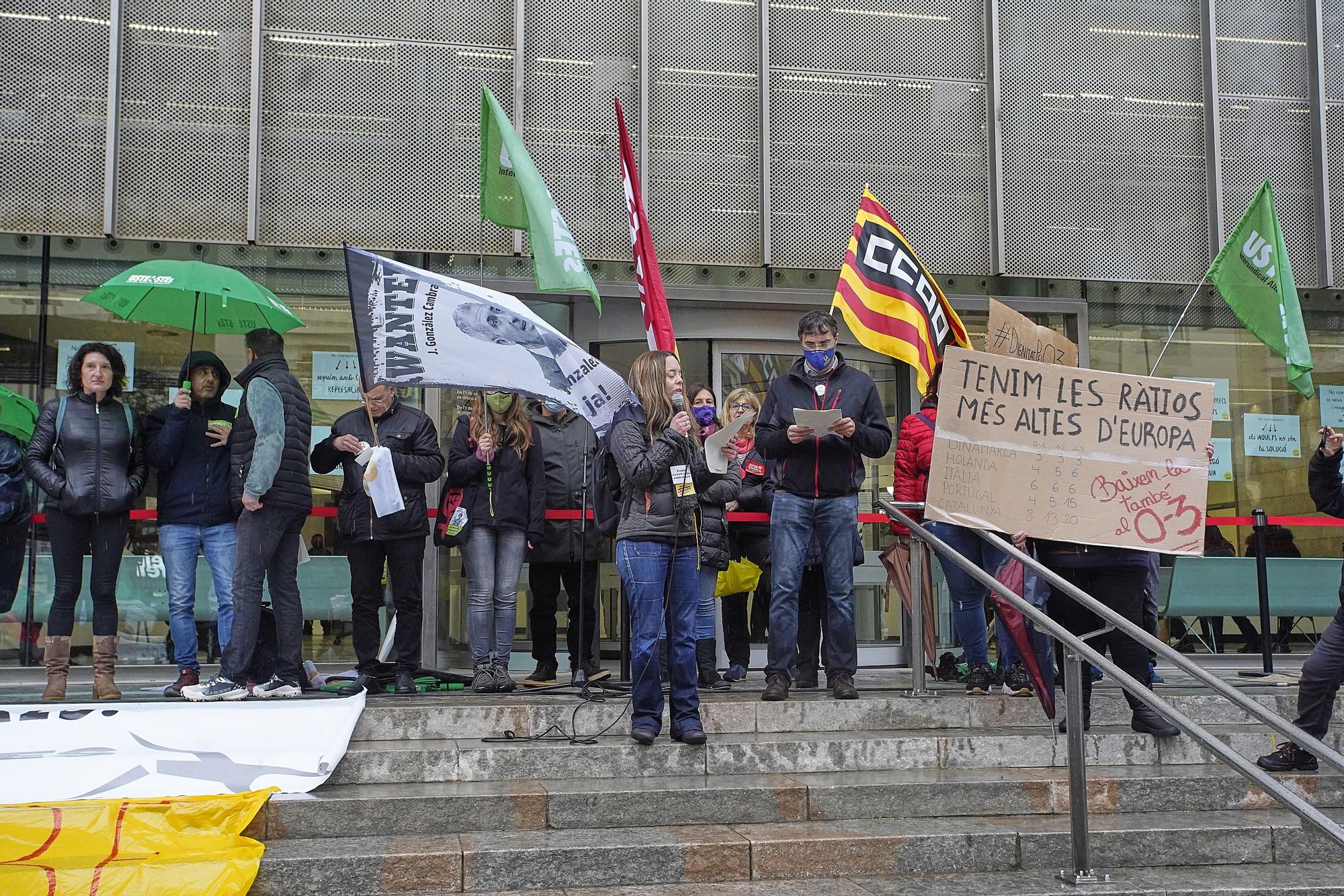 Les llars d'infants, en la darrera jornada de mobilitzacions de la comunitat educativa: "No som un pàrquing de nens"