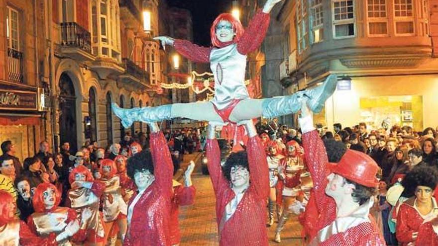Pontevedra celebra en la calle el Carnaval