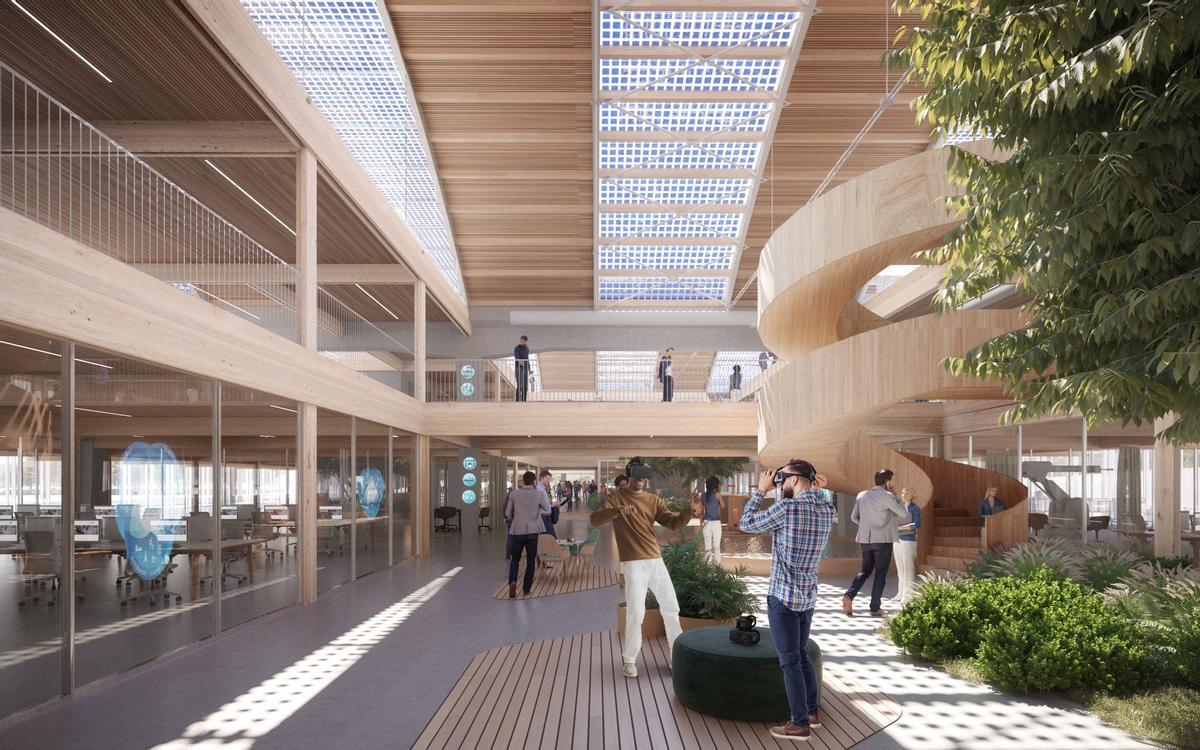 Así será el futuro BlueTechPort, el hub de economía azul del Port de Barcelona