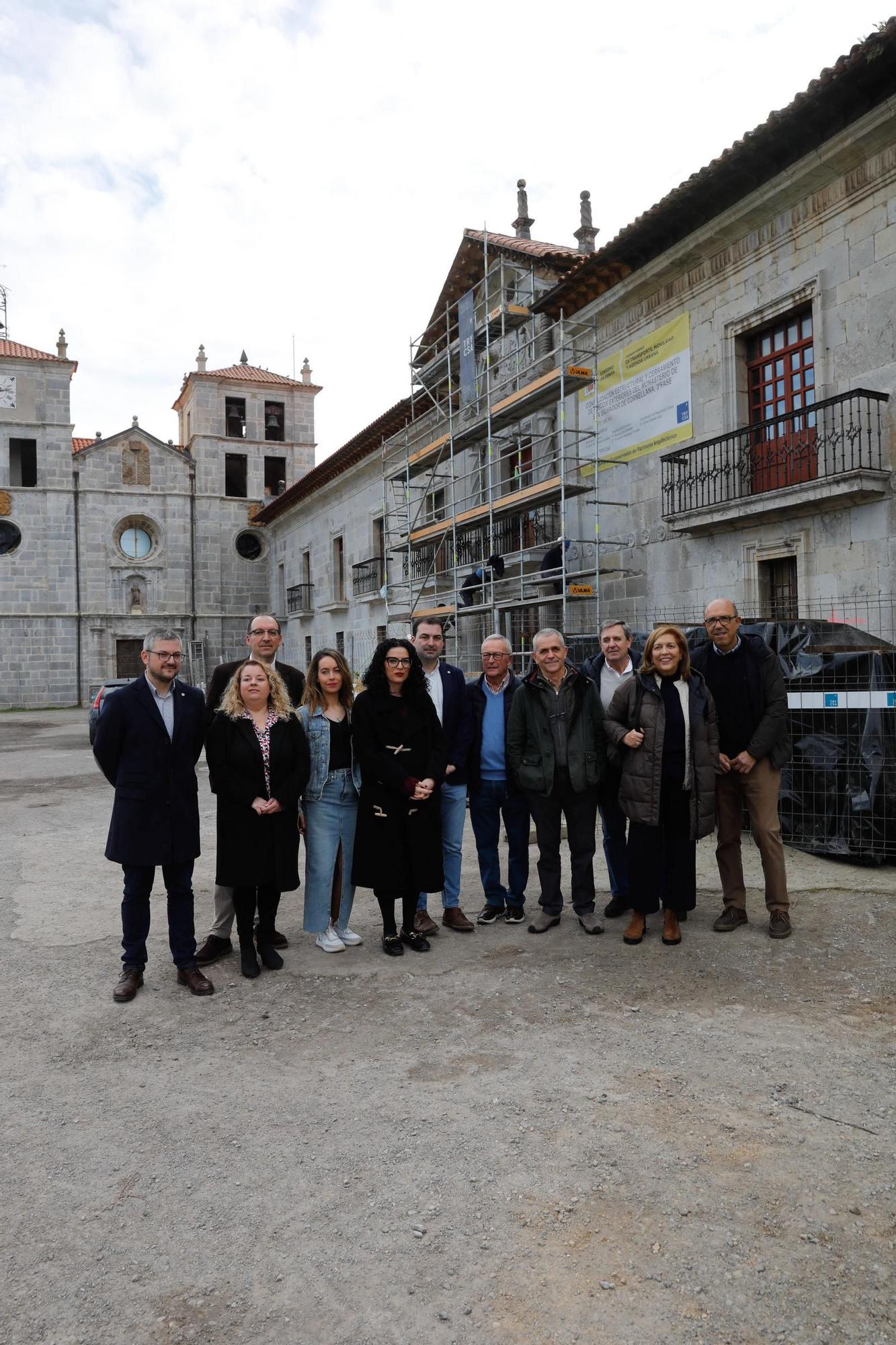 Presentación de los actos conmemorativos del milenario del monasterio de Cornellana