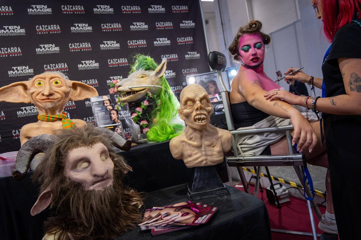 Ambiente del salón del cómic de Barcelona