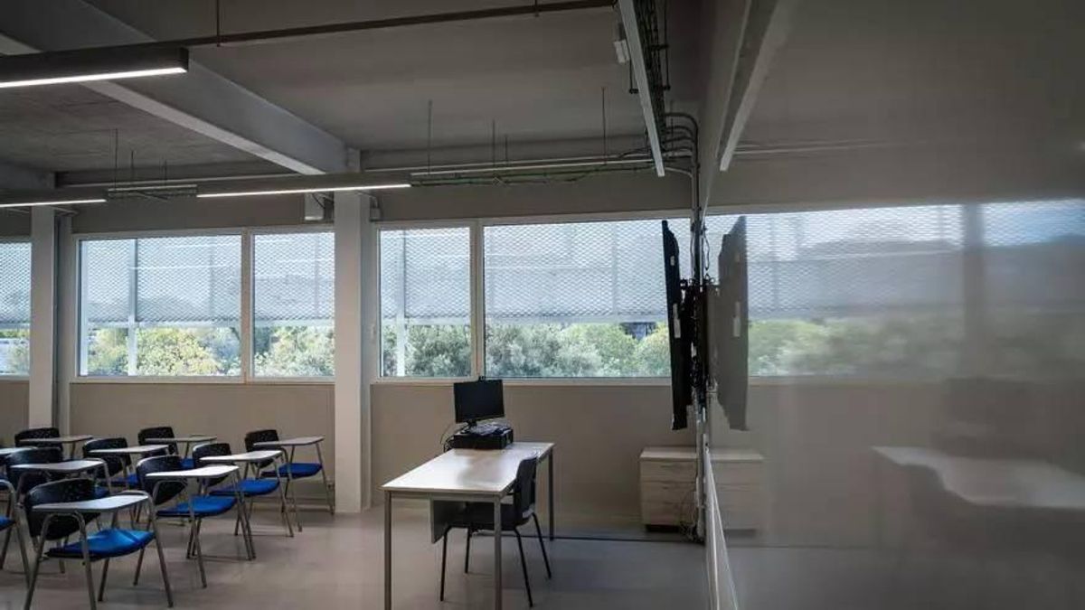 Aula de la Universitat de Barcelona (UB)