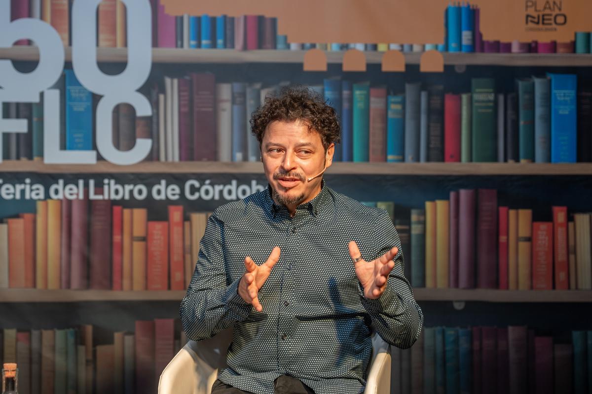 Carlos Sanclemente, en la presentación de 'Cizaña'.