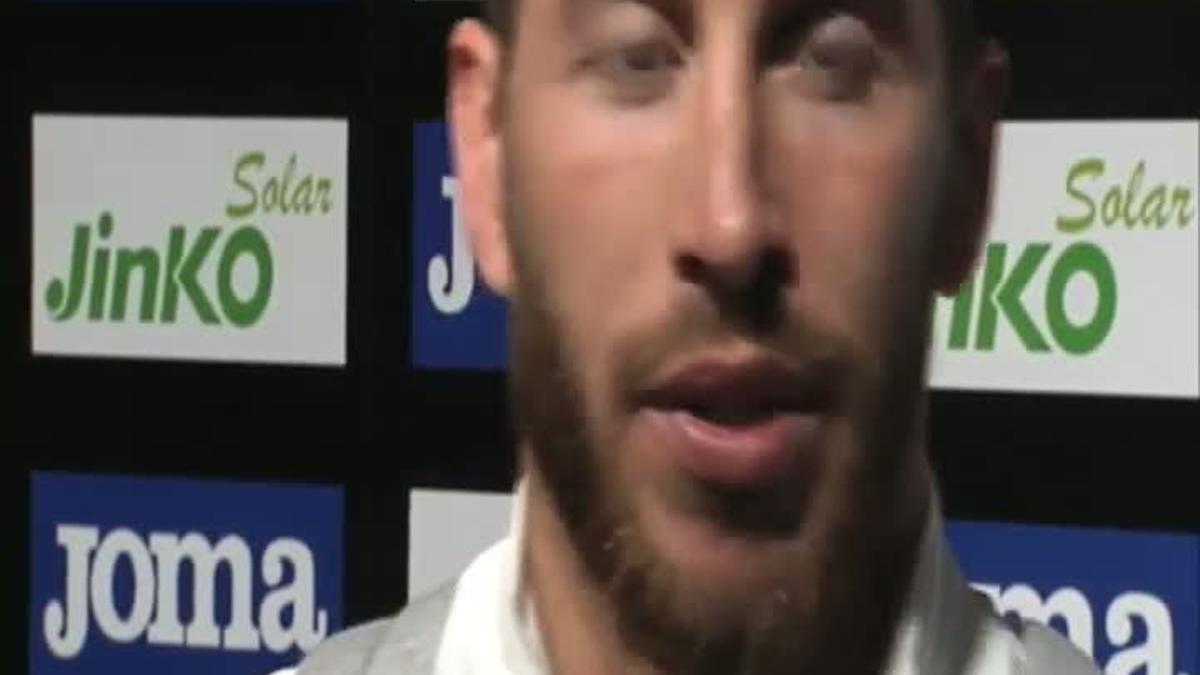 Sergio Ramos: "No estoy en mi mejor nivel, pero confío plenamente en que volveré"