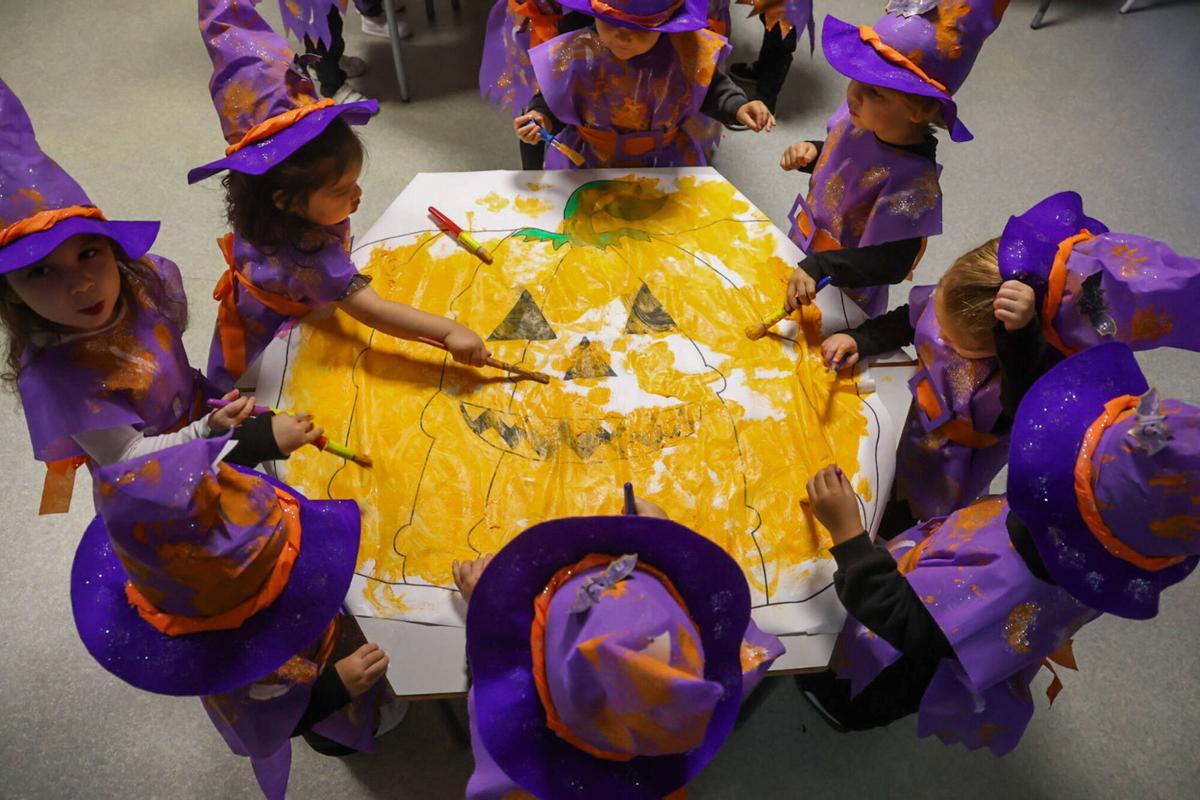 Vilagarcia celebración Samain escuela infantil municipal