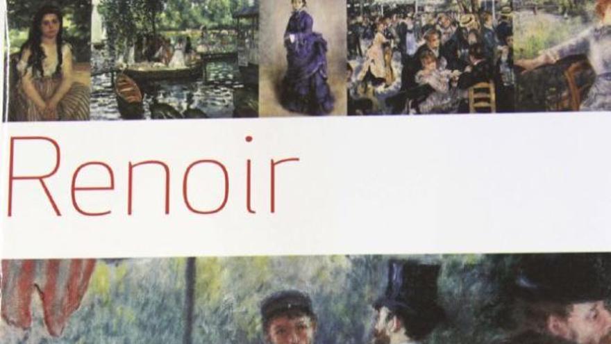 Portada del libro de Renoir.