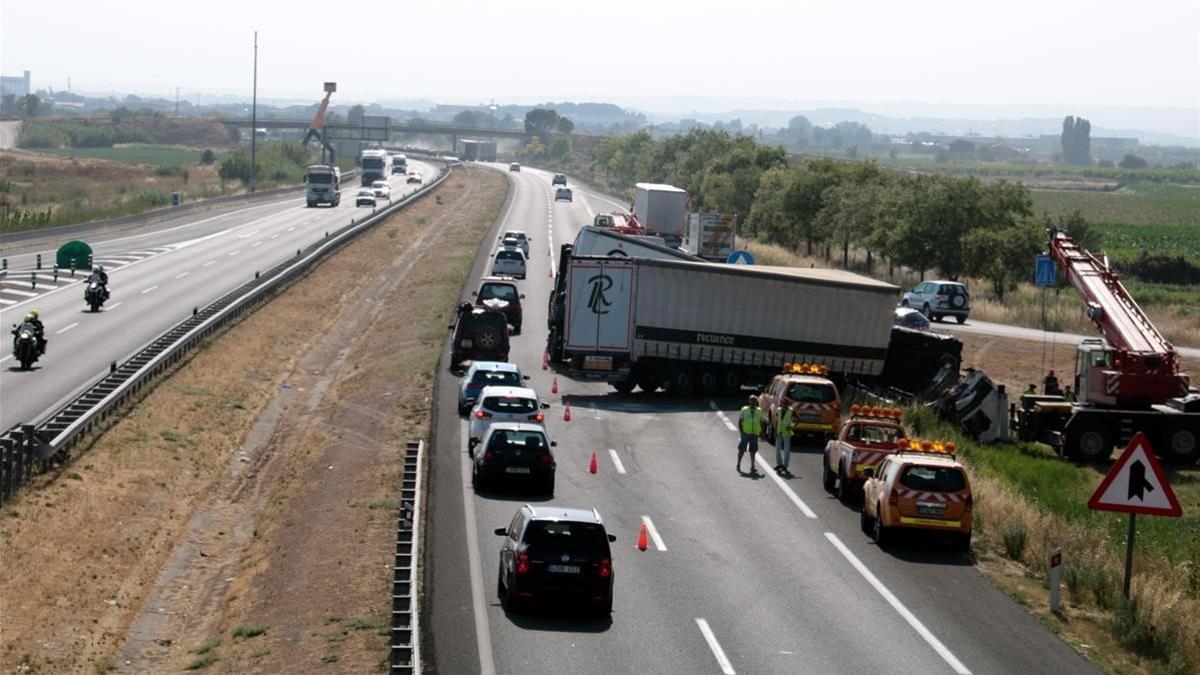 El accidente de la A-2.