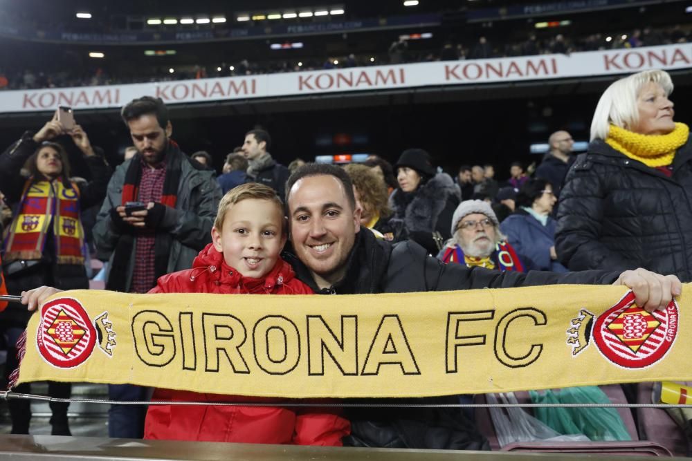 Gironins al Camp Nou.