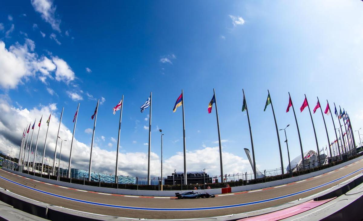 Las imágenes de la carrera del GP de Rusia. Las imágenes de la carrera del GP de Rusia.