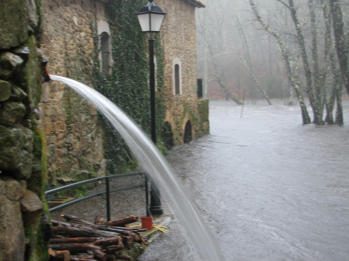 El temporal en Extremadura