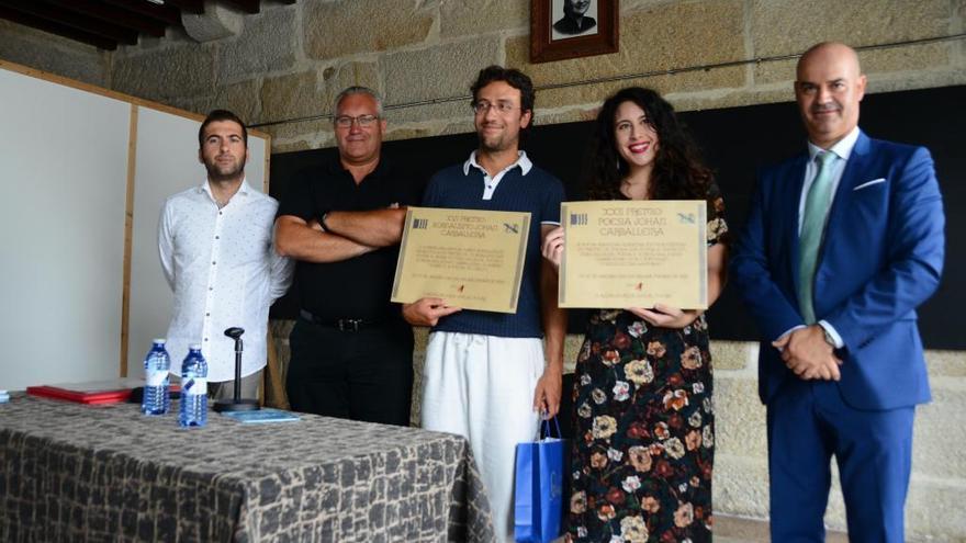 Os gañadores da edición do ano pasado no acto de entrega dos premios. // G.Núñez