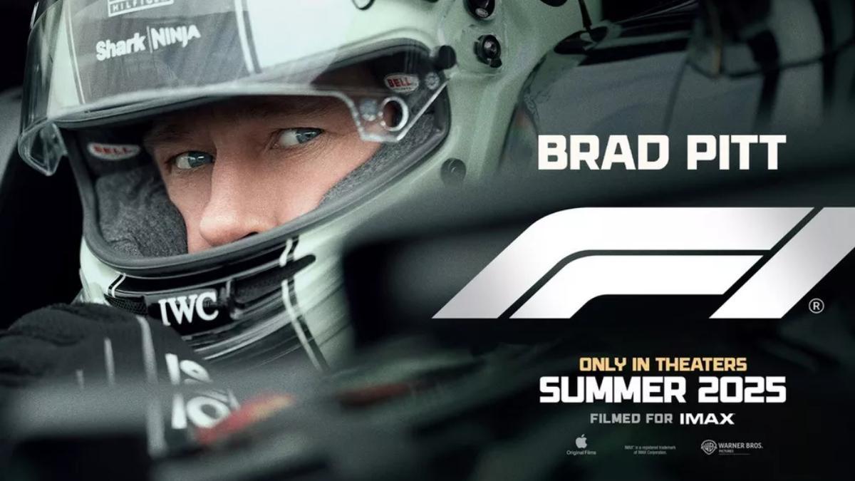 Póster de la película 'F1', de Brad Pitt