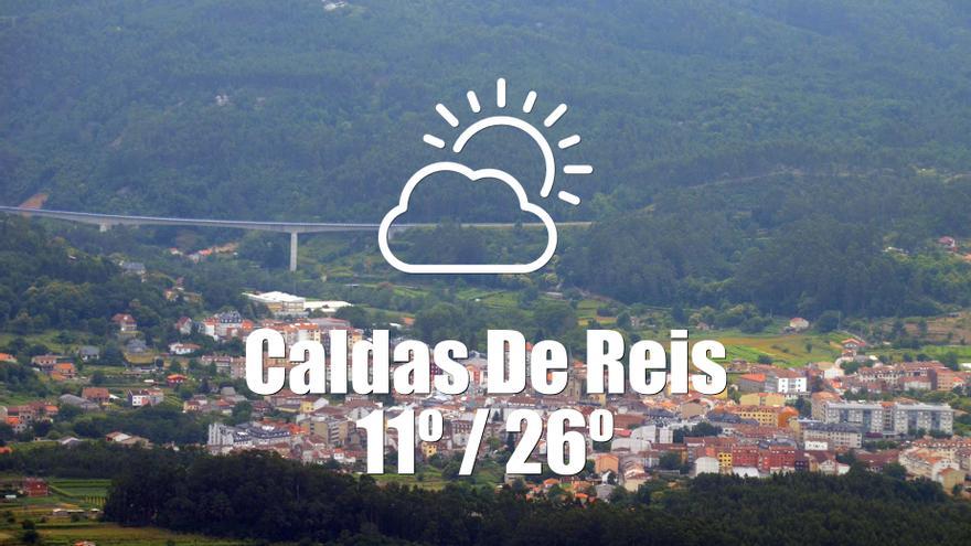 El tiempo en Caldas de Reis: previsión meteorológica para hoy, lunes 28 de abril