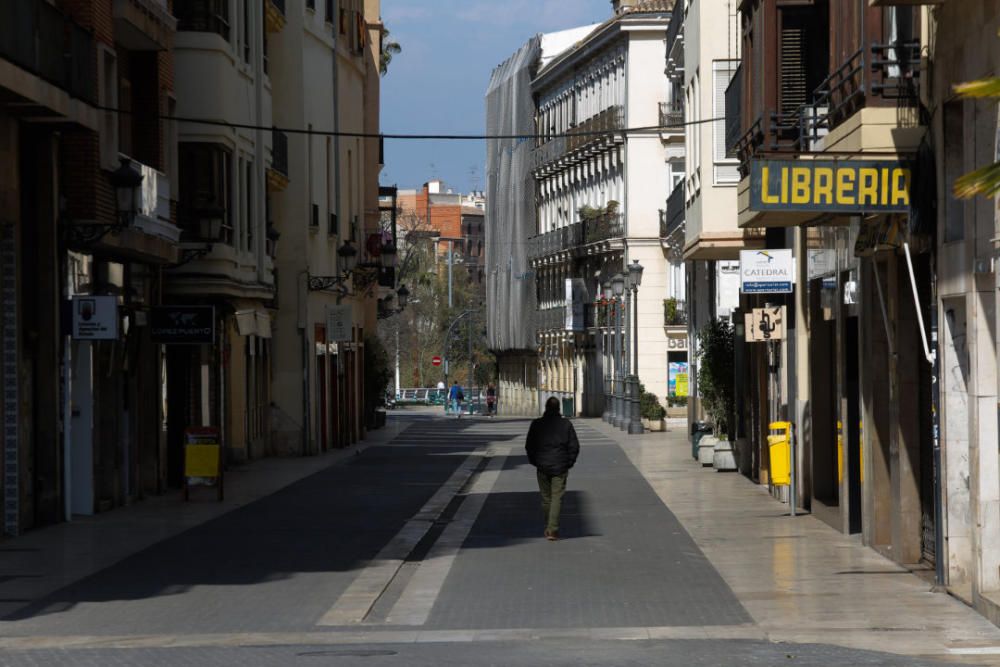 València confinada por el estado de alarma por coronavirus