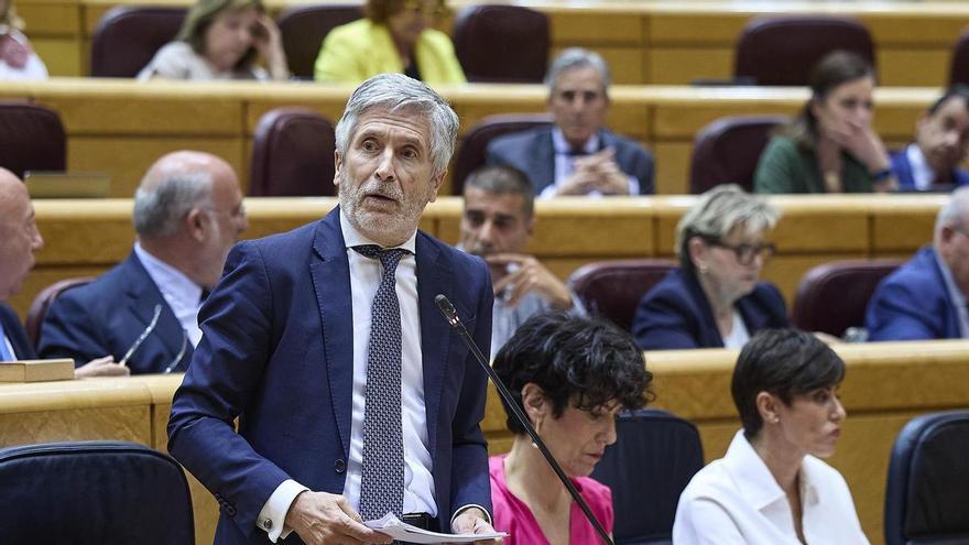 El Senado reprueba a Grande-Marlaska tras la muert