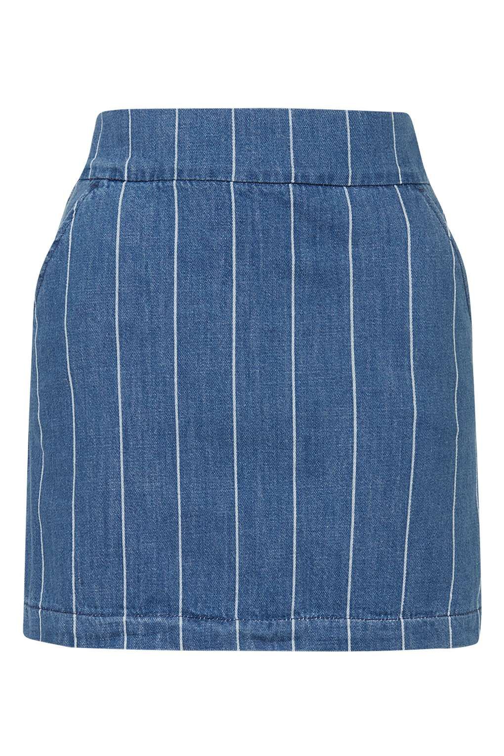 Copia el look de Diane Kruger, falda denim