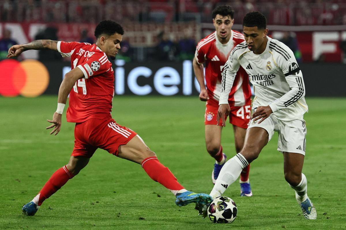 Champions League: Bayern - Real Madrid, en imágenes.