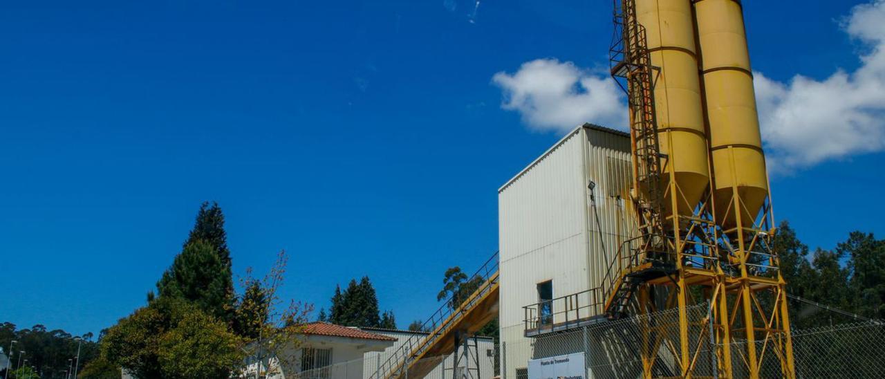 Polígono industrial de Tremoedo, en Vilanova de Arousa.