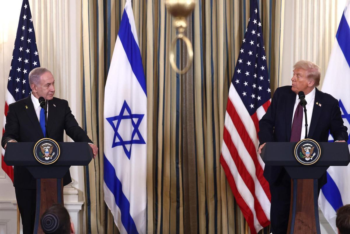 Trump y Netanyahu en una imagen de archivo.