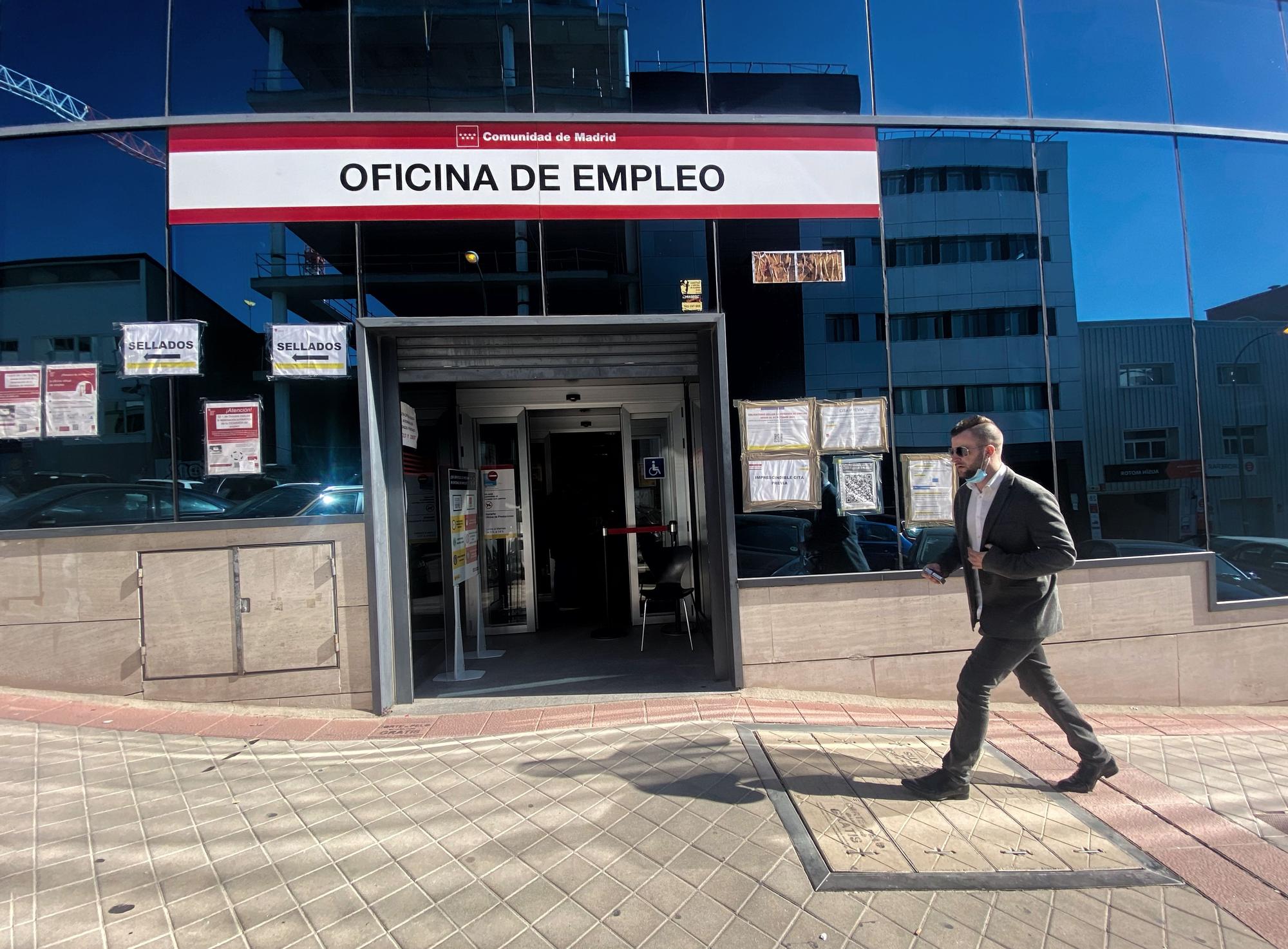 Una oficina de empleo