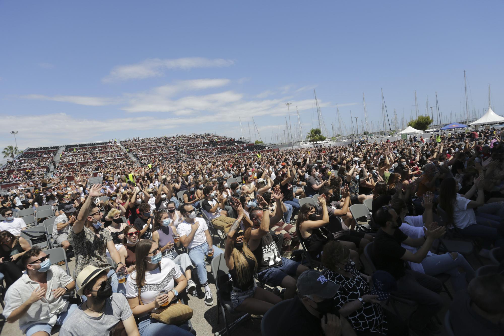 Concierto de Zoo en la Marina de València