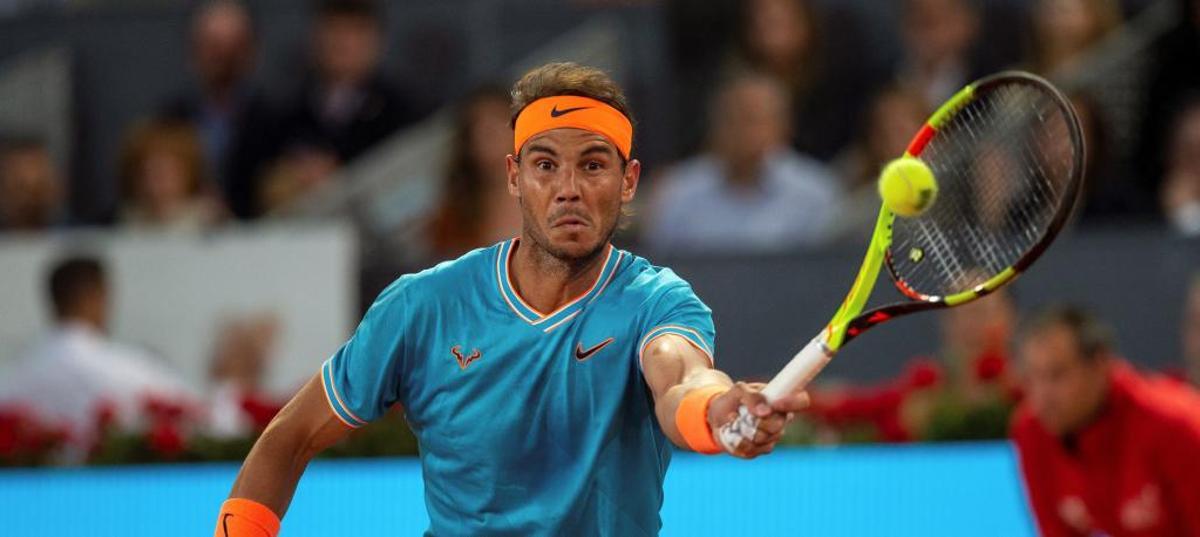 Nadal, en el Masters de Roma.