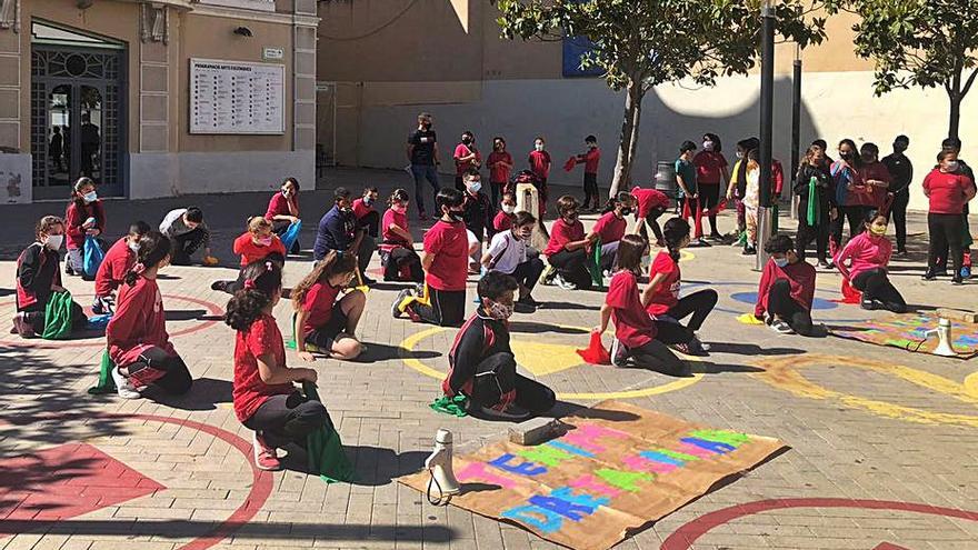 L’escenificació d’aquest 24 de maig de l’escola Pallach | AJUNTAMENT DE FIGUERES