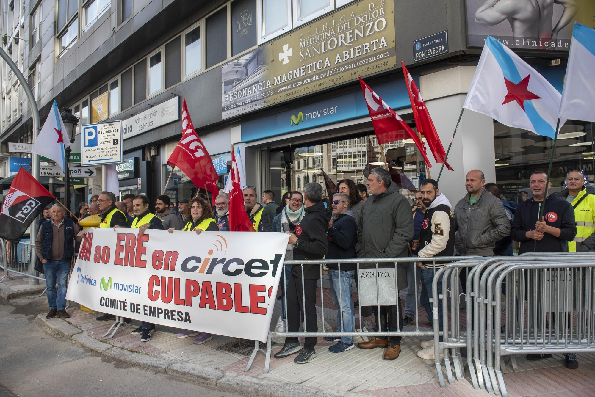 Circet, que cuenta con 400 empleados en Galicia, anuncia un ERE para el 30% de la plantilla
