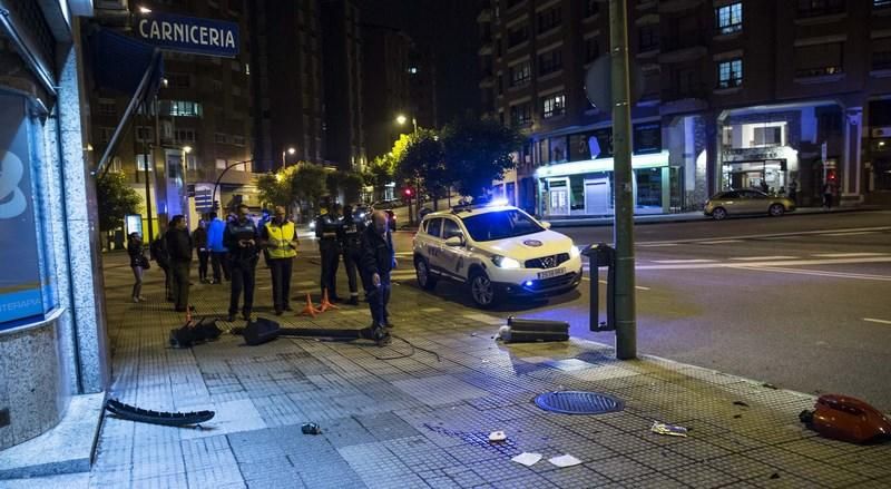 Atropello de una mujer en Avilés