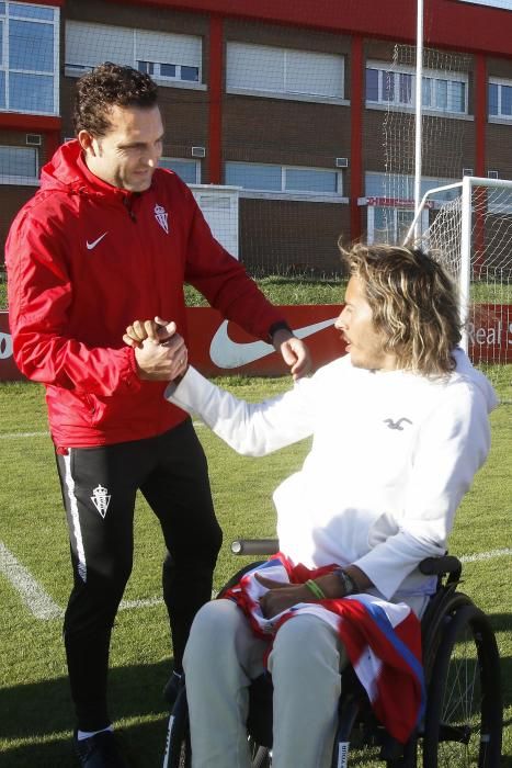 Entrenamiento del Sporting