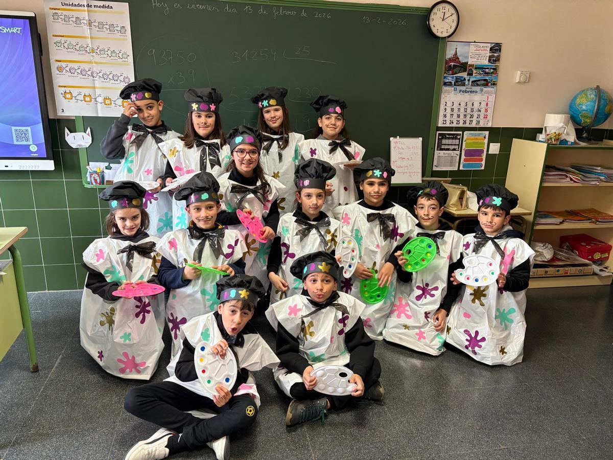 Carnaval en el CRA Vía de la Plata, de San Cristóbal.