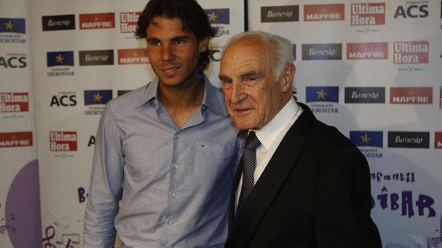 Zweimal Rafael Nadal: Großvater und Enkel.