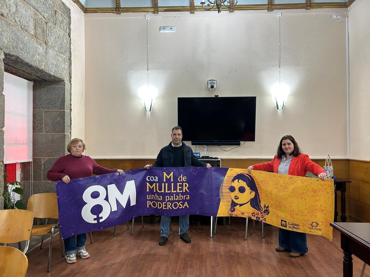 El cartel de la campaña de los actos del Día Internacional de la Mujer.